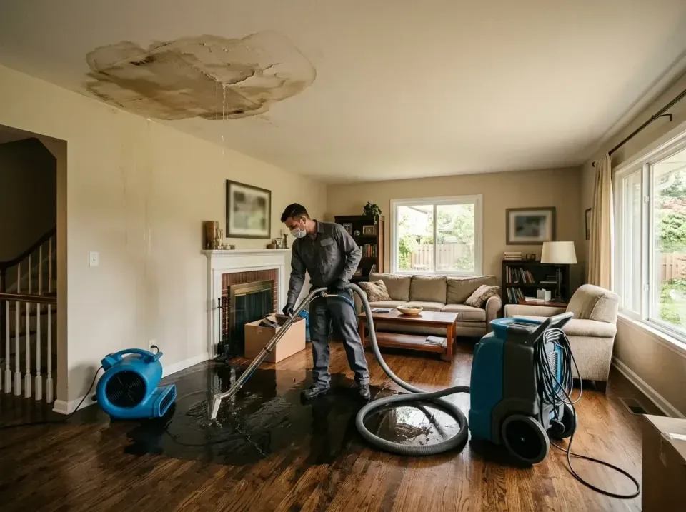 attic-pipe-burst-ceiling-drip-008 — frequently asked questions, Water Damage Restoration & Carpet Care in Augusta, GA
